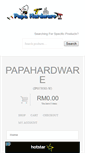 Mobile Screenshot of papahardware.com